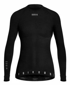 Maillot De Corps Gobik Winter Merino Manche Longue Noir Femme