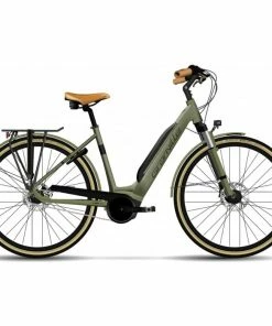 Vélo Électrique Granville E-Absolute 35+ Olive Matt 500Wh 2023 -Vélos Urbains Magasin de vente e absolute 35 olive matt 700x700 3