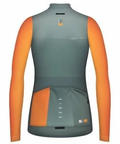 Maillot Manche Longue Gobik Cobble Nectarine Femme -Vélos Urbains Magasin de vente maillot cobble nectarine mujer sparrow cold season 22 gobik 2 700x 700x700 1