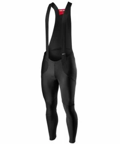 Collant Long Castelli Sorpasso Ros Bibtight Noir 2023